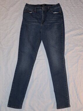 Nine West Sophia Skinny Jeans Women's Size 6 Medium Wash Stretch Denim